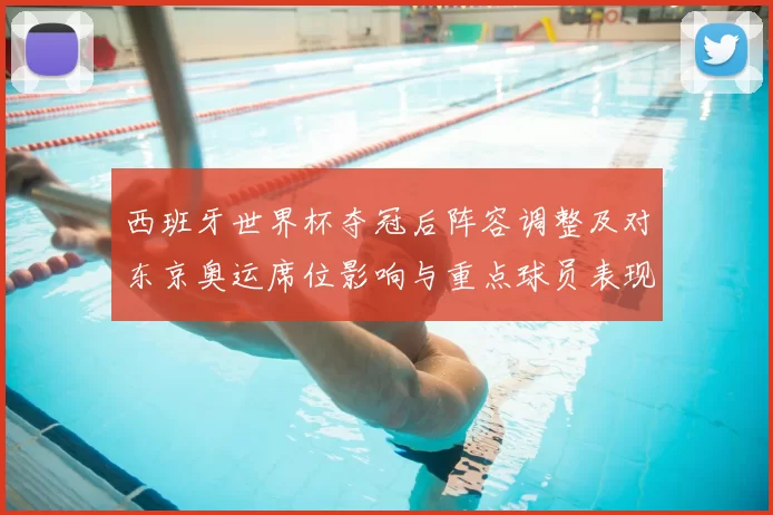 西班牙世界杯夺冠后阵容调整及对东京奥运席位影响与重点球员表现评估