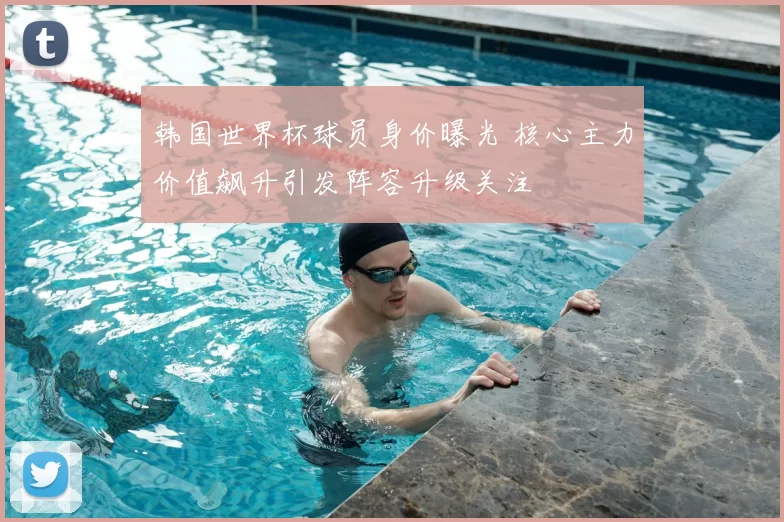 韩国世界杯球员身价曝光 核心主力价值飙升引发阵容升级关注